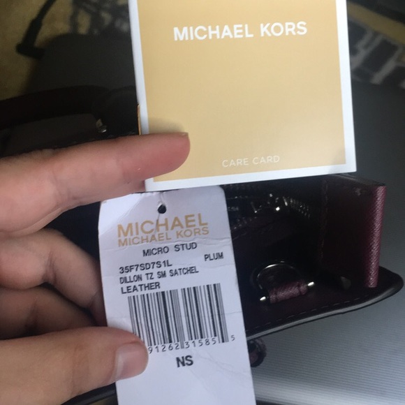 Micheal Kors plum purse brand new